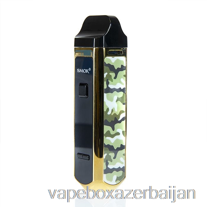 E-Juice Vape SMOK RPM 40 Pod Mod Kit Gold Camo